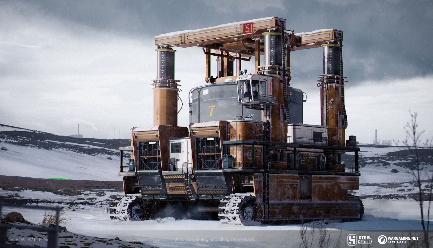 STEEL HUNTERS – Nuclear Waste Transporter